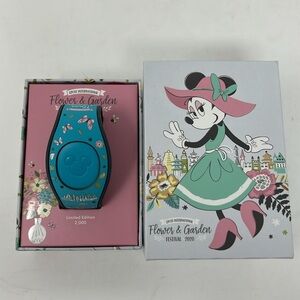 Flower Garden Minnie Magic band Disney. Never registered.